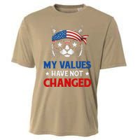 My Values Have Not Changed Kamala Harris 2024 President Cooling Performance Crew T-Shirt