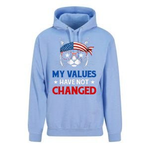 My Values Have Not Changed Kamala Harris 2024 President Unisex Surf Hoodie