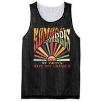 My Values Have Not Changed Kamala Harris 2024 President Mesh Reversible Basketball Jersey Tank