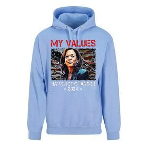 My Values Have Not Changed Kamala Harris 2024 President Unisex Surf Hoodie