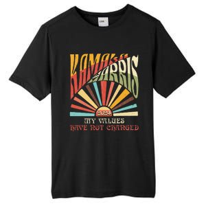 My Values Have Not Changed Kamala Harris 2024 President Tall Fusion ChromaSoft Performance T-Shirt