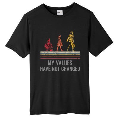 My Values Have Not Changed President 47th 2024 Tall Fusion ChromaSoft Performance T-Shirt