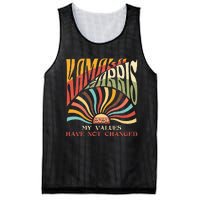 My Values Have Not Changed Kamala Harris 2024 President Mesh Reversible Basketball Jersey Tank