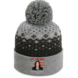 My Values Have Not Changed Kamala Harris 2024 President The Baniff Cuffed Pom Beanie