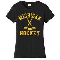 Michigan Vintage Hockey Women's T-Shirt