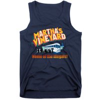 Martha's Vineyard Home Of The Illegals Funny Tank Top