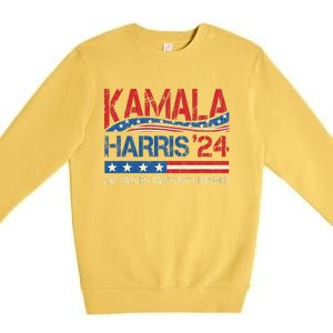 My Values Have Not Changed Kamala Harris 2024 President Premium Crewneck Sweatshirt