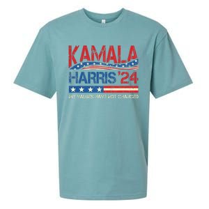 My Values Have Not Changed Kamala Harris 2024 President Sueded Cloud Jersey T-Shirt