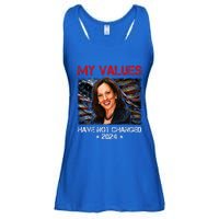 My Values Have Not Changed Kamala Harris 2024 Ladies Essential Flowy Tank