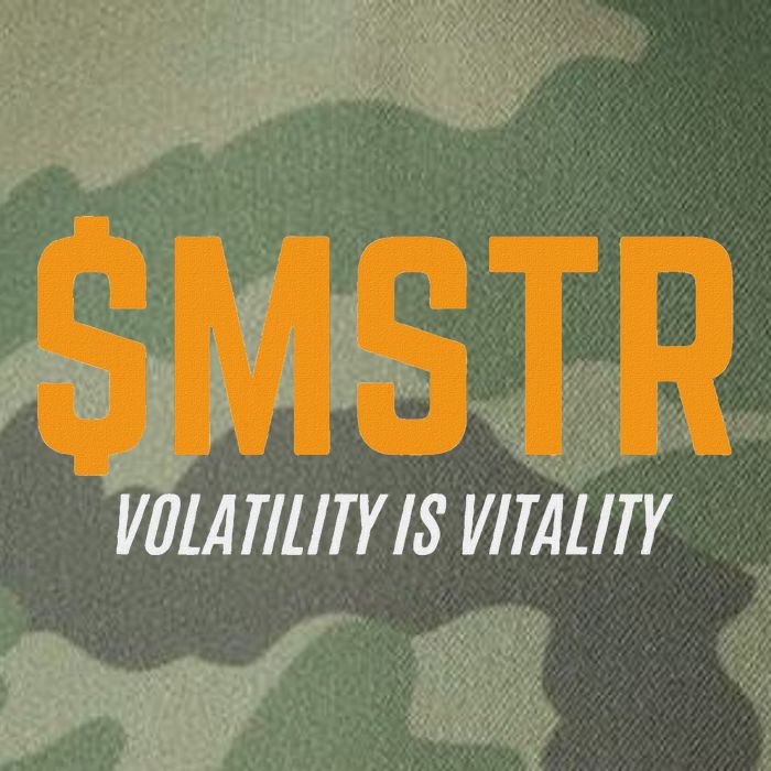 $Mstr Volatility Is Vitality Microstrategy Bitcoin Legacy Tie Dye Trucker Hat