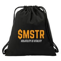 $Mstr Volatility Is Vitality Microstrategy Bitcoin Drawstring Bag