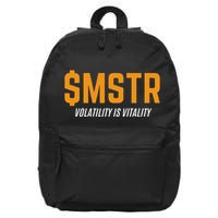$Mstr Volatility Is Vitality Microstrategy Bitcoin 16 in Basic Backpack