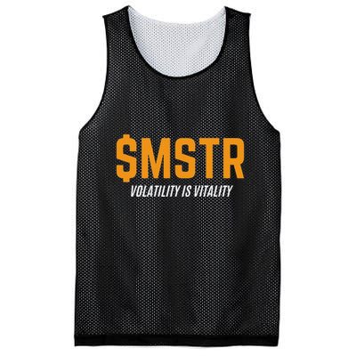 $Mstr Volatility Is Vitality Microstrategy Bitcoin Mesh Reversible Basketball Jersey Tank
