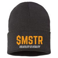 $Mstr Volatility Is Vitality Microstrategy Bitcoin Sustainable Knit Beanie