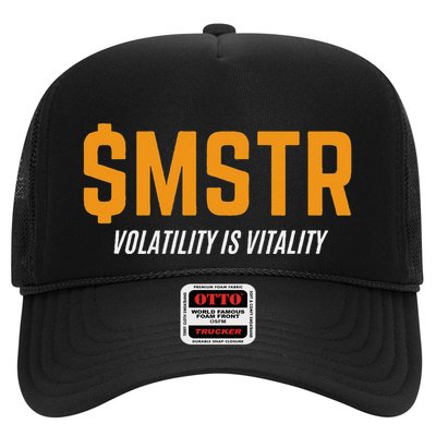 $Mstr Volatility Is Vitality Microstrategy Bitcoin Trucker Hat