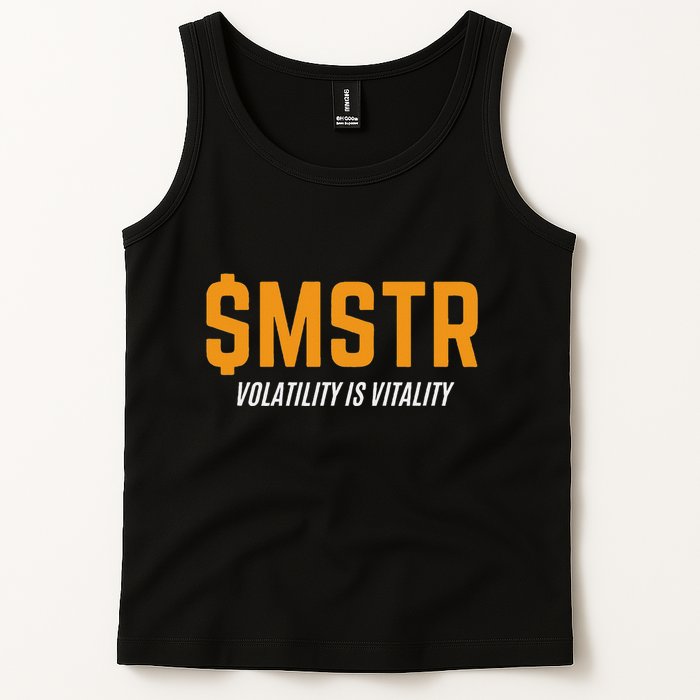 $Mstr Volatility Is Vitality Microstrategy Bitcoin Tank Top