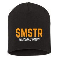 $Mstr Volatility Is Vitality Microstrategy Bitcoin Short Acrylic Beanie
