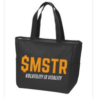 $Mstr Volatility Is Vitality Microstrategy Bitcoin Zip Tote Bag