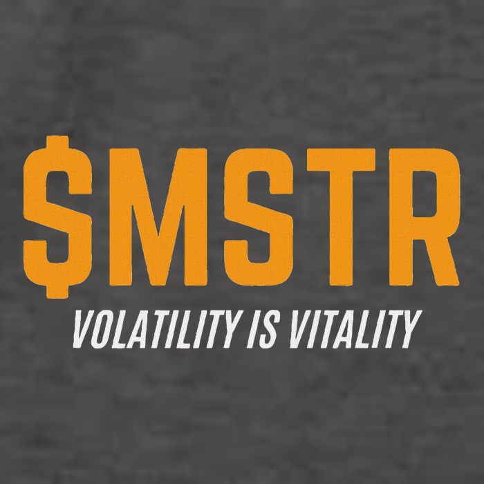 $Mstr Volatility Is Vitality Microstrategy Bitcoin Vector Backpack