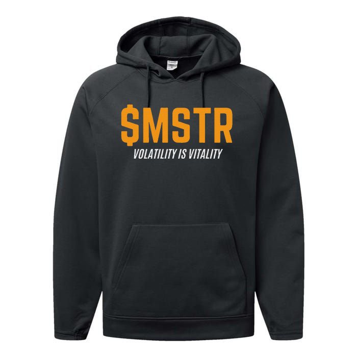 $Mstr Volatility Is Vitality Microstrategy Bitcoin Performance Fleece Hoodie