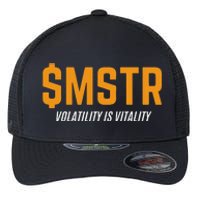 $Mstr Volatility Is Vitality Microstrategy Bitcoin Flexfit Unipanel Trucker Cap