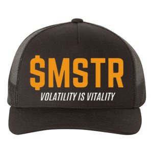 $Mstr Volatility Is Vitality Microstrategy Bitcoin Yupoong Adult 5-Panel Trucker Hat