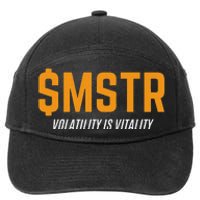 $Mstr Volatility Is Vitality Microstrategy Bitcoin 7-Panel Snapback Hat