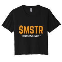 $Mstr Volatility Is Vitality Microstrategy Bitcoin Crop Top