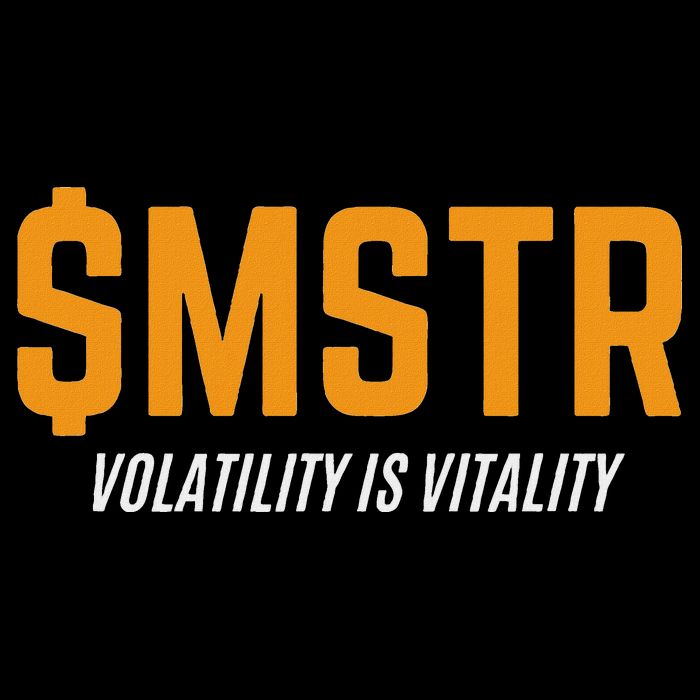 $Mstr Volatility Is Vitality Microstrategy Bitcoin 7-Panel Snapback Hat