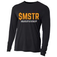 $Mstr Volatility Is Vitality Microstrategy Bitcoin Cooling Performance Long Sleeve Crew