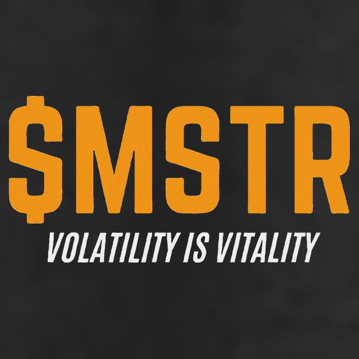 $Mstr Volatility Is Vitality Microstrategy Bitcoin 25L Jumbo Tote