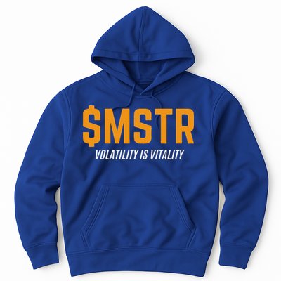 $Mstr Volatility Is Vitality Microstrategy Bitcoin Hoodie