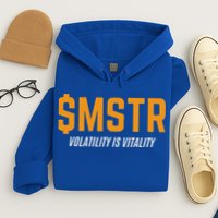 $Mstr Volatility Is Vitality Microstrategy Bitcoin Hoodie