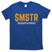 $Mstr Volatility Is Vitality Microstrategy Bitcoin T-Shirt