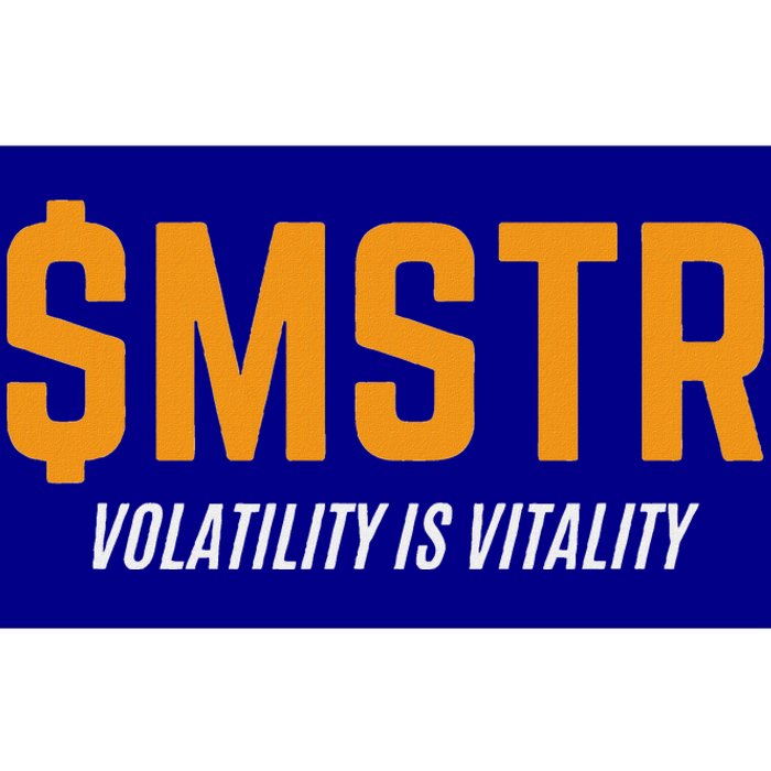 $Mstr Volatility Is Vitality Microstrategy Bitcoin Bumper Sticker