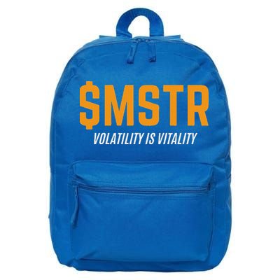 $Mstr Volatility Is Vitality Microstrategy Bitcoin 16 in Basic Backpack
