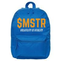 $Mstr Volatility Is Vitality Microstrategy Bitcoin 16 in Basic Backpack