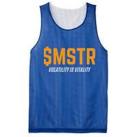 $Mstr Volatility Is Vitality Microstrategy Bitcoin Mesh Reversible Basketball Jersey Tank