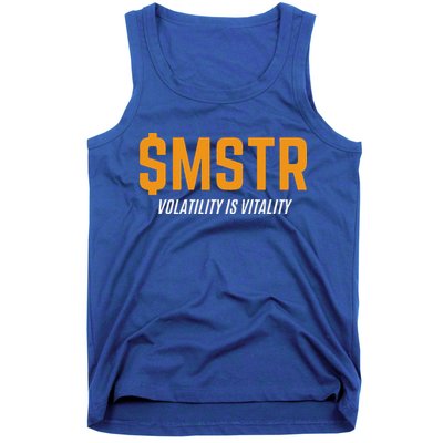 $Mstr Volatility Is Vitality Microstrategy Bitcoin Tank Top