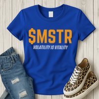 $Mstr Volatility Is Vitality Microstrategy Bitcoin Womens T-Shirt
