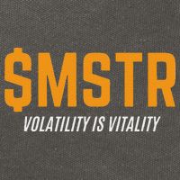 $Mstr Volatility Is Vitality Microstrategy Bitcoin Cotton Canvas Backpack
