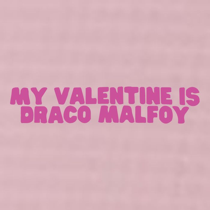 My Valentine Is Draco Malfoy 25L Jumbo Tote