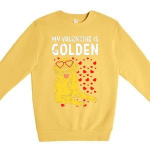 My Valentine Is Golden Premium Crewneck Sweatshirt