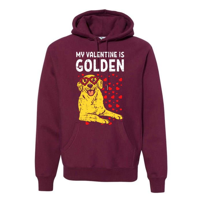 My Valentine Is Golden Premium Hoodie