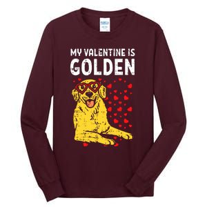 My Valentine Is Golden Tall Long Sleeve T-Shirt