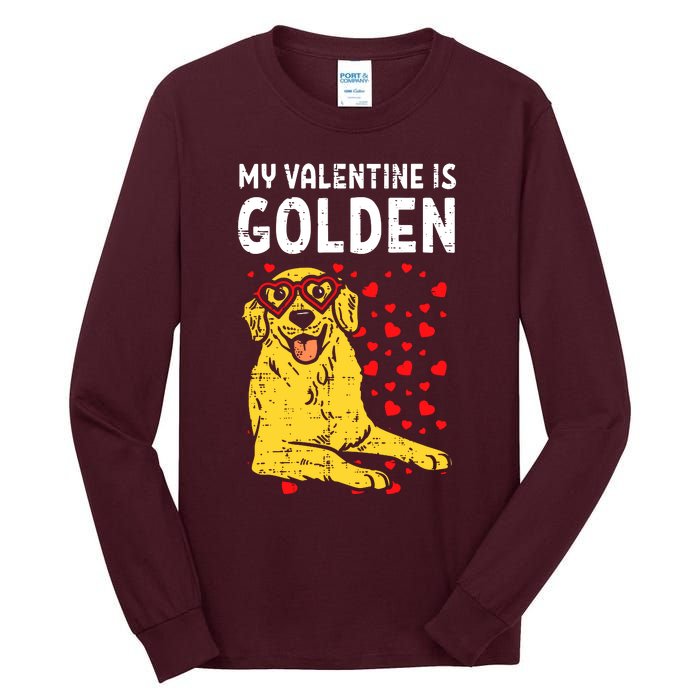 My Valentine Is Golden Tall Long Sleeve T-Shirt