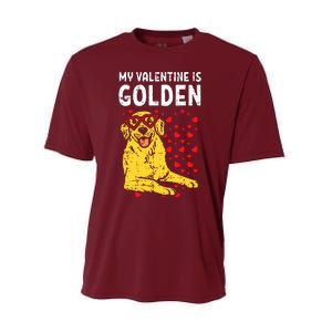 My Valentine Is Golden Performance Sprint T-Shirt