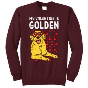 My Valentine Is Golden Tall Sweatshirt