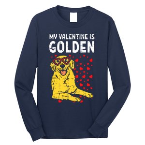 My Valentine Is Golden Long Sleeve Shirt