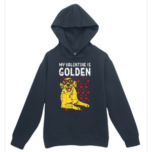 My Valentine Is Golden Urban Pullover Hoodie